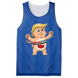 Trump Dancer Hula Hooper Trump Won 24 Hula Hoop Fu 47 Mesh Reversible Basketball Jersey Tank