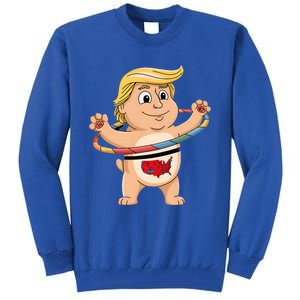 Trump Dancer Hula Hooper Trump Won 24 Hula Hoop Fu 47 Tall Sweatshirt