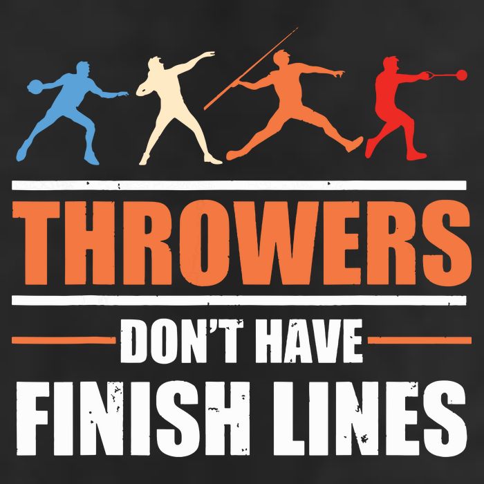 Throwers Dont Have Finish Lines Javelin Discus Shot Put Cool Comfort Performance Bucket Hat