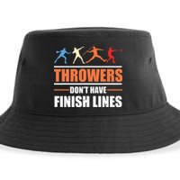Throwers Dont Have Finish Lines Javelin Discus Shot Put Sustainable Bucket Hat