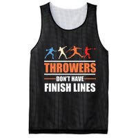 Throwers Dont Have Finish Lines Javelin Discus Shot Put Mesh Reversible Basketball Jersey Tank