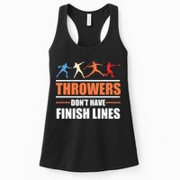 Throwers Dont Have Finish Lines Javelin Discus Shot Put Womens Tank Top