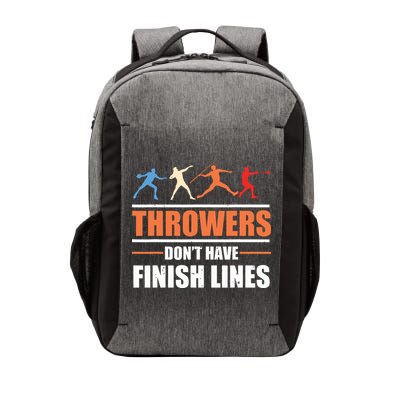 Throwers Dont Have Finish Lines Javelin Discus Shot Put Vector Backpack
