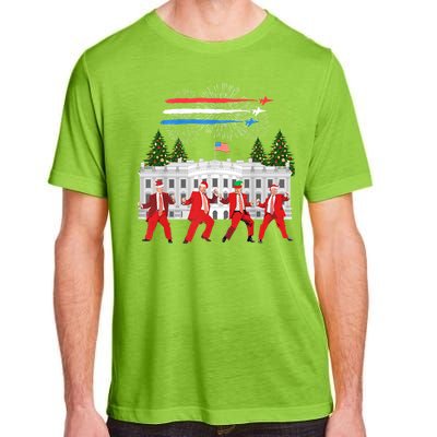 Trump Daddys Home White House Dance Make Xmas Great Again Gift Adult ChromaSoft Performance T-Shirt