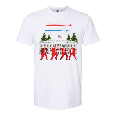 Trump Daddys Home White House Dance Make Xmas Great Again Gift Softstyle CVC T-Shirt