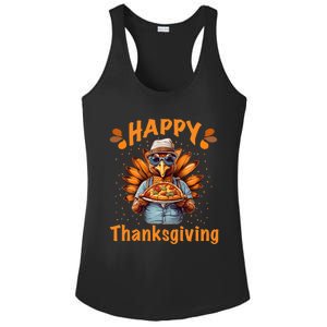 Turkey Day Happy Thanksgiving Family Dinner Ladies PosiCharge Competitor Racerback Tank