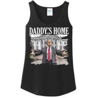 Trump Daddys Home White House 2024 Ladies Essential Tank