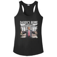 Trump Daddys Home White House 2024 Ladies PosiCharge Competitor Racerback Tank