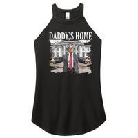 Trump Daddys Home White House 2024 Women's Perfect Tri Rocker Tank