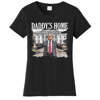 Trump Daddys Home White House 2024 Women's T-Shirt