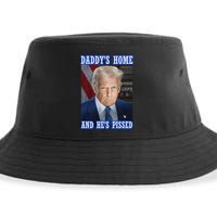 Trump Daddy’S Home He’S Pissed 2025 Inauguration Portrait Sustainable Bucket Hat