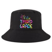 Tie Dye Hello 3rd Third Grade Teacher Student Back To School Cool Comfort Performance Bucket Hat