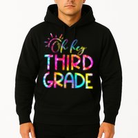 Tie Dye Hello 3rd Third Grade Teacher Student Back To School Hoodie