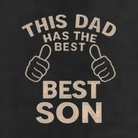 This Dad Has the Best Son - Perfect Father's Day Gift Cool Comfort Performance Bucket Hat