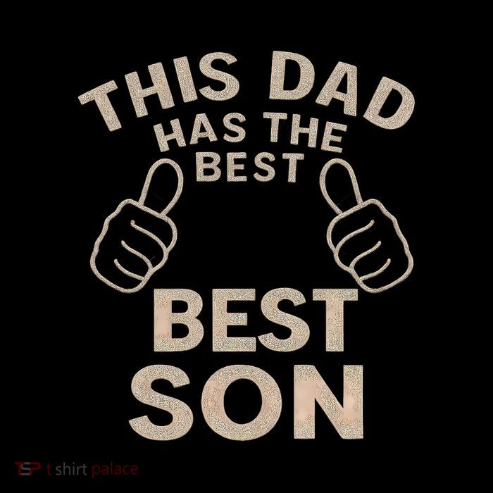 This Dad Has the Best Son - Perfect Father's Day Gift Premium T-Shirt