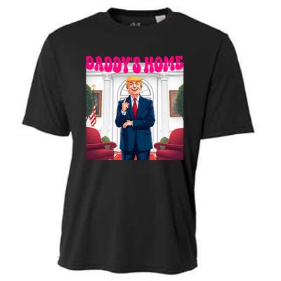 Trump DaddyS Home Bye Joe Biden Cooling Performance Crew T-Shirt