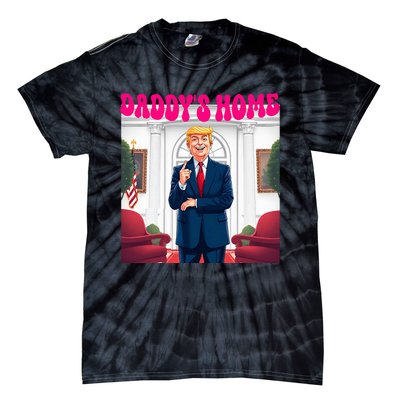 Trump DaddyS Home Bye Joe Biden Tie-Dye T-Shirt