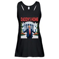 Trump Daddys Home White House Ladies Essential Flowy Tank