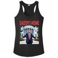 Trump Daddys Home White House Ladies PosiCharge Competitor Racerback Tank