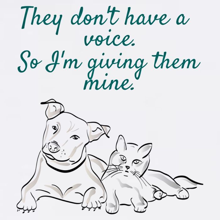 They Dont Have A Voice Animal Advocate Gift 11oz C Handle Ceramic Mug