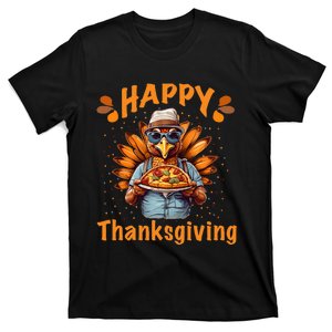 turkey day Happy thanksgiving family dinner  T-Shirt