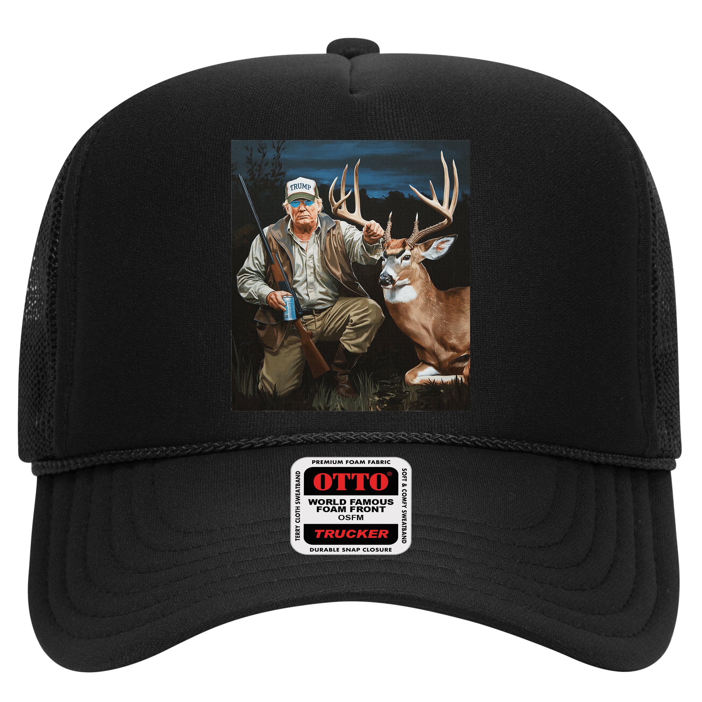 Trump Deer Hunting Donald Trump Old School Camouflage Hat