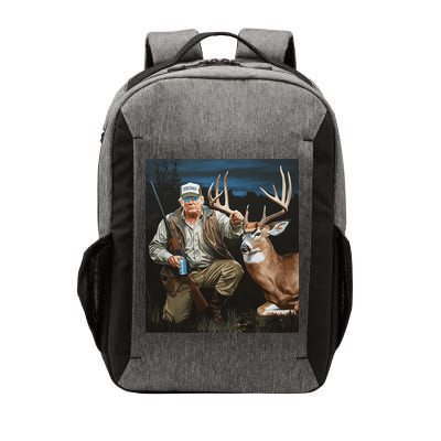 Trump Deer Hunting Donald Trump Old School Camouflage Vector Backpack