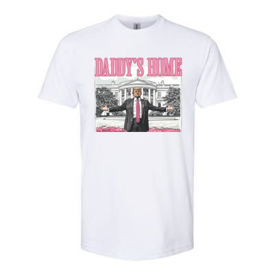 Trump Daddys Home White House 2024 Meaningful Gift Softstyle® CVC T-Shirt