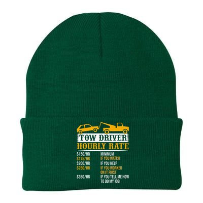 Tow Driver Hourly Rate Tow Truck Driver Tow Trucker Knit Cap Winter Beanie