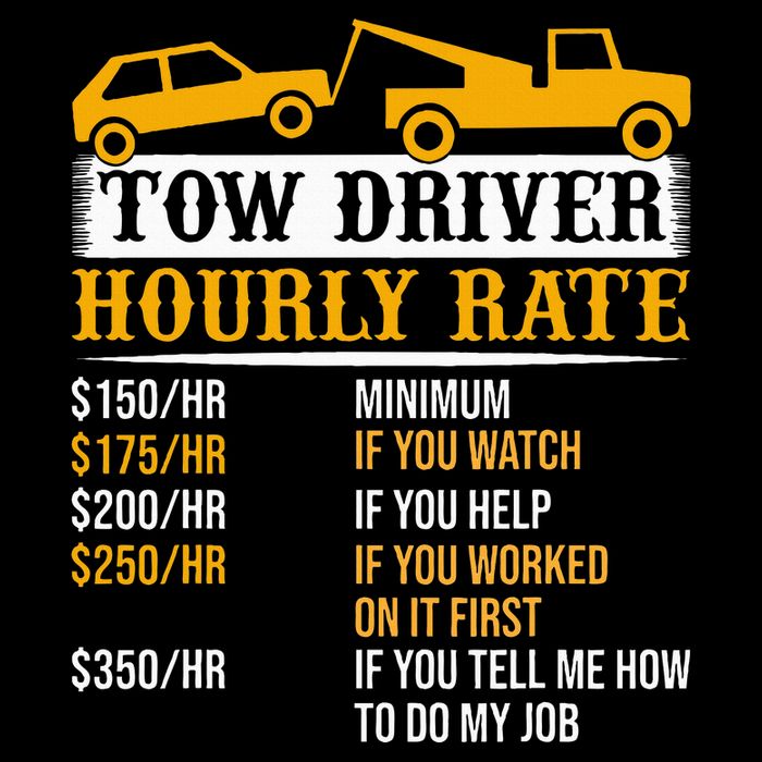 Tow Driver Hourly Rate Tow Truck Driver Tow Trucker Zip Tote Bag