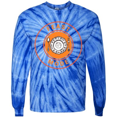 Thanksgiving Dinner Holiday Feast Mode Cute Gift Tie-Dye Long Sleeve Shirt