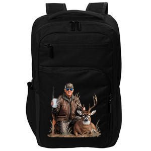 Trump Deer Hunting Donald Trump Old School Camouflage Impact Tech Backpack