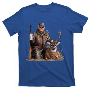 Trump Deer Hunting Donald Trump Old School Camouflage T-Shirt