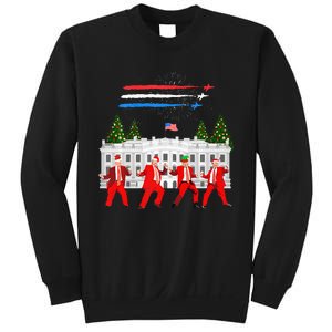 Trump Daddys Home White House Dance Make Xmas Great Again Sweatshirt