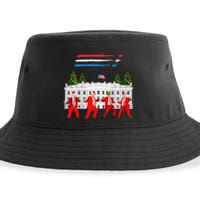 Trump Daddys Home White House Dance Make Xmas Great Again Sustainable Bucket Hat