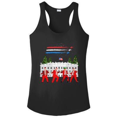 Trump Daddys Home White House Dance Make Xmas Great Again Ladies PosiCharge Competitor Racerback Tank