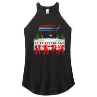 Trump Daddys Home White House Dance Make Xmas Great Again Women's Perfect Tri Rocker Tank