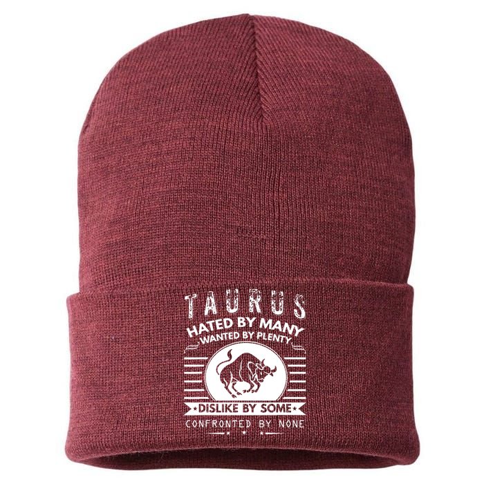 Taurus Design Hated By Many Wanted By Plenty Sustainable Knit Beanie