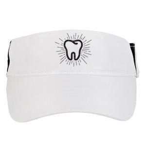 Tooth Dentist Hygienist Dental Oral Hygiene Gift Adult Drive Performance Visor