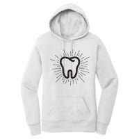 Tooth Dentist Hygienist Dental Oral Hygiene Gift Women's Pullover Hoodie