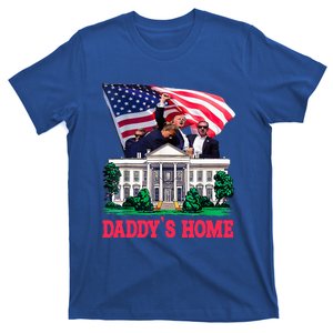 Trump DaddyS Home Bye Joe Biden Drops Out Run For Election T-Shirt