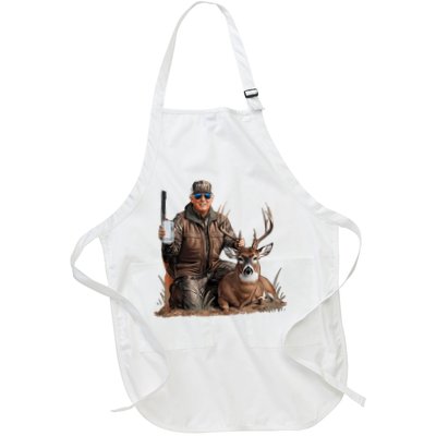Trump Deer Hunting Donald Trump Old School Camouflage Apron