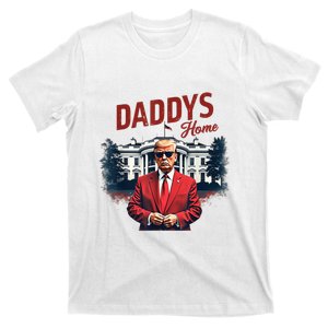 Trump DaddyS Home White House 2024 Funny Election T-Shirt