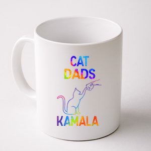 Tie Dye Harris Madam President 47 Cat Dads For Kamala Gift Coffee Mug