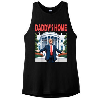 Trump Daddys Home White House Ladies PosiCharge Tri-Blend Wicking Tank