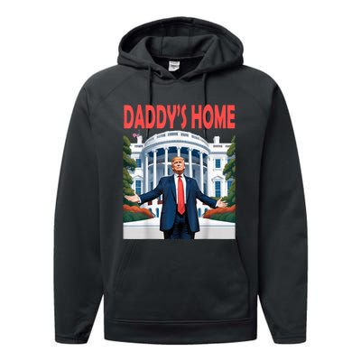 Trump Daddys Home White House Performance Fleece Hoodie