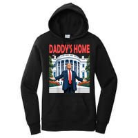 Trump Daddys Home White House Women's Pullover Hoodie