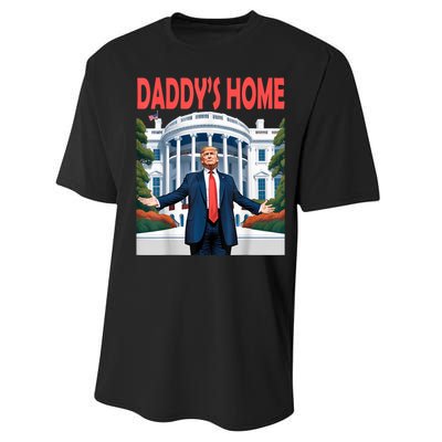 Trump Daddys Home White House Performance Sprint T-Shirt