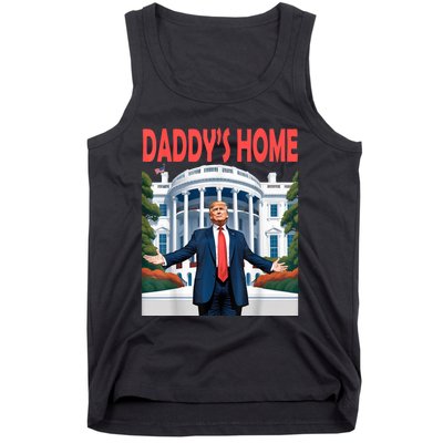 Trump Daddys Home White House Tank Top