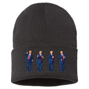 Trump Daddys Home White House 2024 Sustainable Knit Beanie